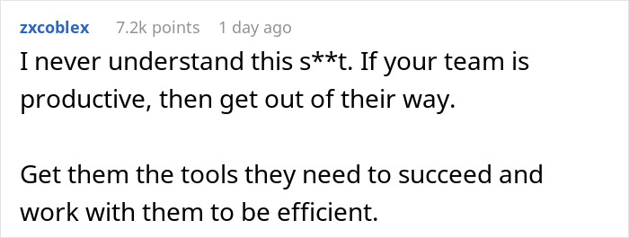 Manager Gets A Dose Of Malicious Compliance After Penalizing Team For Working From Home Manager Gets A Dose Of Malicious Compliance After Penalizing Team For Working From Home