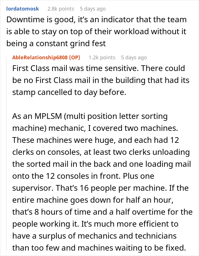 “Our Chairs Were Taken Away So We Could Not Sit Down”: Mechanics End Up Costing Employer Thousands In Malicious Compliance “Our Chairs Were Taken Away So We Could Not Sit Down”: Mechanics End Up Costing Employer Thousands In Malicious Compliance
