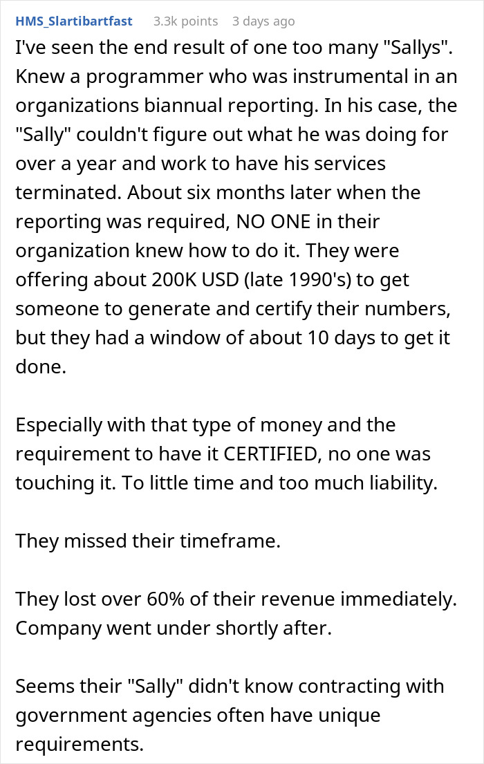 "Delete Your Files And Leave": New Boss Ignores Employee's Work For A Year Because He's 'Useless' Before Getting Him Fired, And It Costs Her Her Job