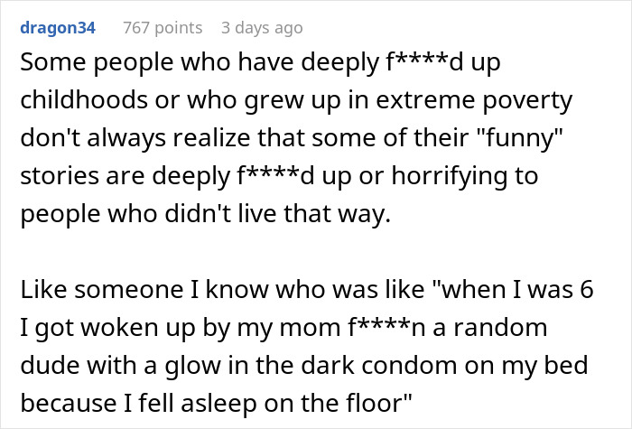 People Are Shocked After Reading How This Workplace Thought Discussing Childhood Traumas Was A Good Team-Building Exercise People Are Shocked After Reading How This Workplace Thought Discussing Childhood Traumas Was A Good Team-Building Exercise