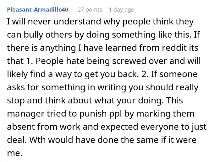 Manager Gets A Dose Of Malicious Compliance After Penalizing Team For Working From Home Manager Gets A Dose Of Malicious Compliance After Penalizing Team For Working From Home