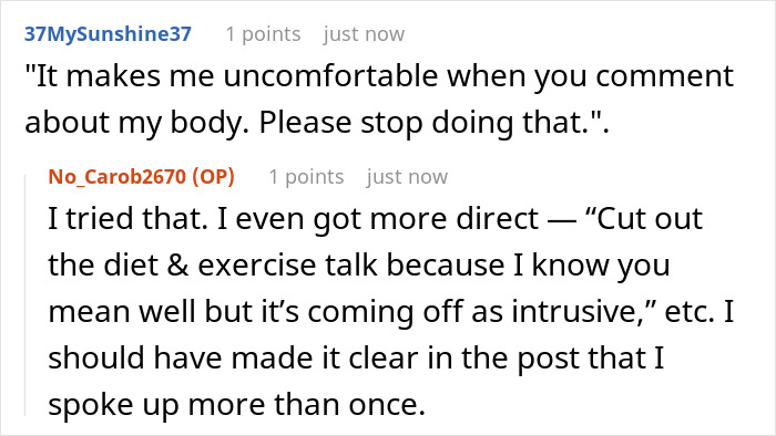 Woman Lies About Her Weight And Waits Until Friend Notices She Lost 50 Pounds, But She Only Realizes When A Mutual Friend Points It Out Woman Lies About Her Weight And Waits Until Friend Notices She Lost 50 Pounds, But She Only Realizes When A Mutual Friend Points It Out