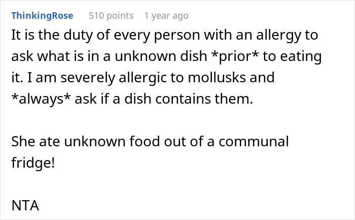 Woman Loses It After She Finds Out A Coworker's Meal She Helped Herself To Contained MSG, Takes Her To HR Woman Loses It After She Finds Out A Coworker's Meal She Helped Herself To Contained MSG, Takes Her To HR