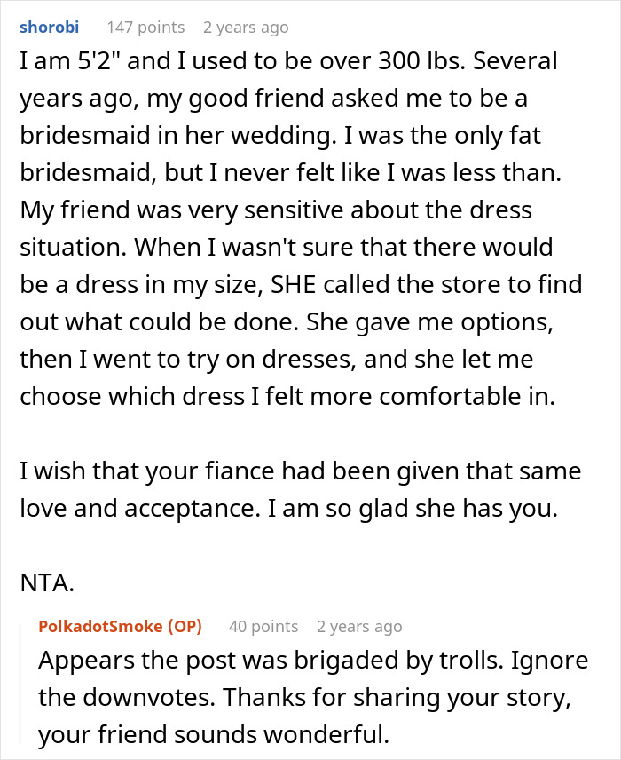 SIL Fat-Shames This Guy's Fiancée, Gets Upset When She Gets Excluded From Their Wedding, Despite Her Husband Getting To Go SIL Fat-Shames This Guy's Fiancée, Gets Upset When She Gets Excluded From Their Wedding, Despite Her Husband Getting To Go