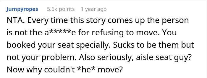 Entitled Newlyweds Are Upset Fellow Plane Traveler Refused To Accommodate For Their Lack Of Foresight When Booking Plane Seats Entitled Newlyweds Are Upset Fellow Plane Traveler Refused To Accommodate For Their Lack Of Foresight When Booking Plane Seats