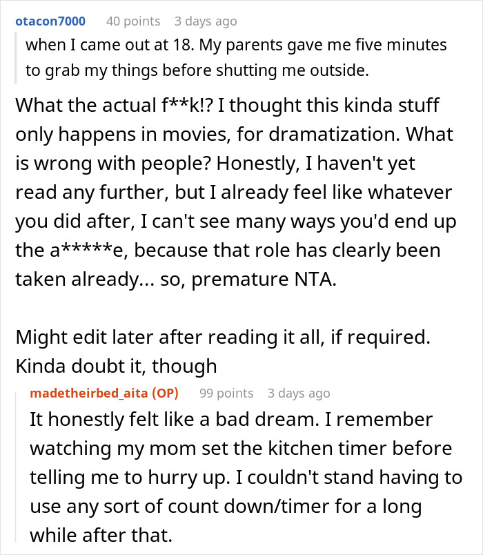 Daughter Who Was Disowned By Her Parents For Being Gay Refuses To Support Them Financially, Wonders If She's Being Cruel Daughter Who Was Disowned By Her Parents For Being Gay Refuses To Support Them Financially, Wonders If She's Being Cruel