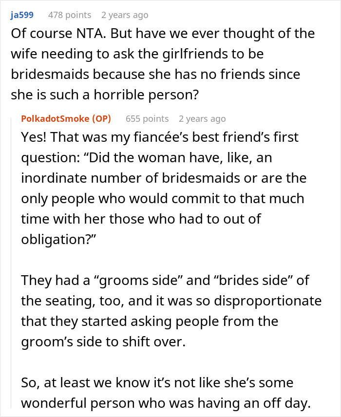 SIL Fat-Shames This Guy's Fiancée, Gets Upset When She Gets Excluded From Their Wedding, Despite Her Husband Getting To Go SIL Fat-Shames This Guy's Fiancée, Gets Upset When She Gets Excluded From Their Wedding, Despite Her Husband Getting To Go
