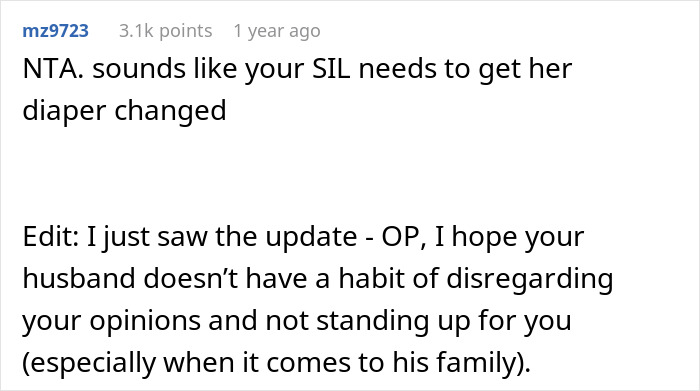 Expecting Mom Gets Called Out By Her Sister-In-Law For Not Wanting A 'Diaper Cake' For The Upcoming Baby Shower Expecting Mom Gets Called Out By Her Sister-In-Law For Not Wanting A 'Diaper Cake' For The Upcoming Baby Shower