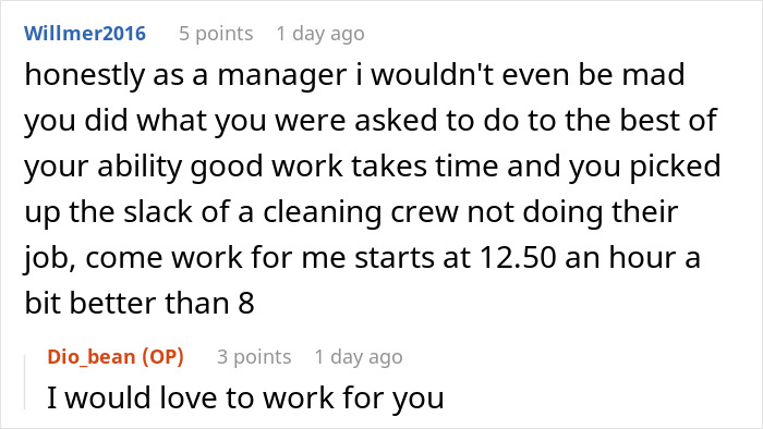 Restaurant Manager Asks Employee To Deep Clean The Back, Gets Mad When He Does Exactly That Restaurant Manager Asks Employee To Deep Clean The Back, Gets Mad When He Does Exactly That