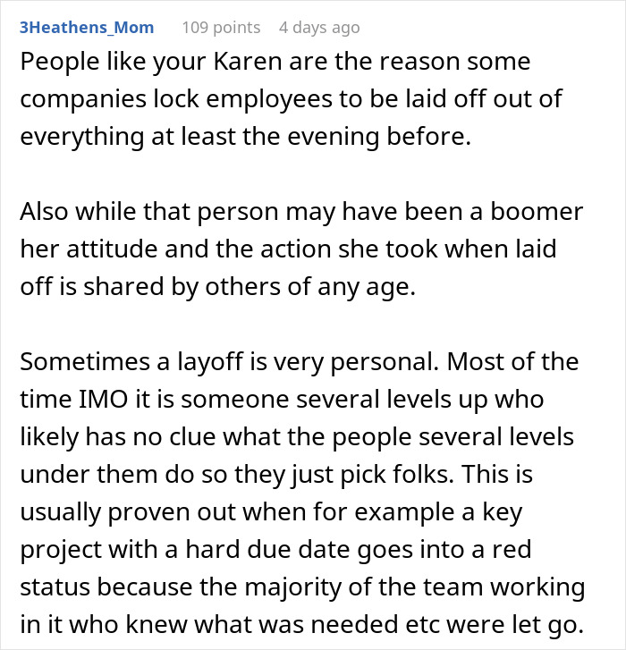 "Oh, So Sorry Boomer": Karen Gets Busted After Deleting All Files After Getting Fired "Oh, So Sorry Boomer": Karen Gets Busted After Deleting All Files After Getting Fired