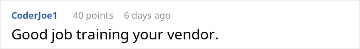 Vendor Won’t Credit Missing Item Due To “Strict Policy,” Restaurant Manager Maliciously Complies Vendor Won’t Credit Missing Item Due To “Strict Policy,” Restaurant Manager Maliciously Complies