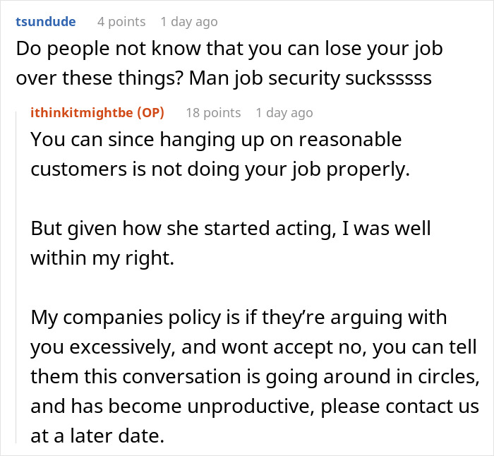 “Well, Terminate It, Then”: Karen Doesn’t Expect Employee To Actually Terminate Their Call After She Dares Him “Well, Terminate It, Then”: Karen Doesn’t Expect Employee To Actually Terminate Their Call After She Dares Him