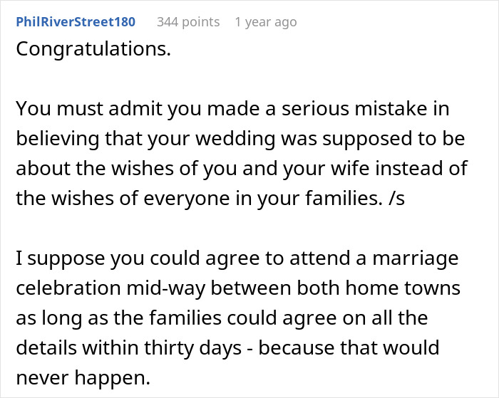 "Every Night They'd Call With Ultimatums": Couple Is Fed Up With Their Families Arguing Over Their Wedding And Decide To Elope "Every Night They'd Call With Ultimatums": Couple Is Fed Up With Their Families Arguing Over Their Wedding And Decide To Elope