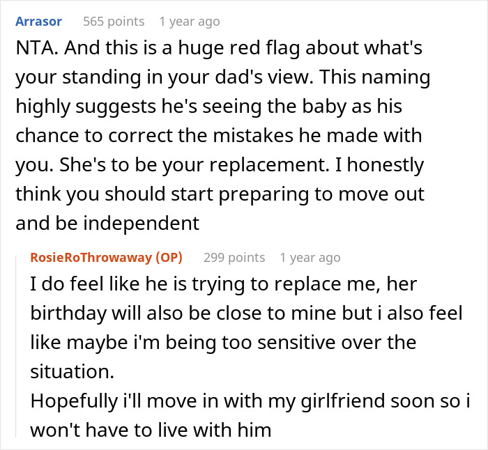 “Am I A Jerk For Not Wanting My Sister To Be Named Like Me?” “Am I A Jerk For Not Wanting My Sister To Be Named Like Me?”
