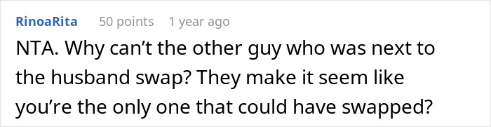 Entitled Newlyweds Are Upset Fellow Plane Traveler Refused To Accommodate For Their Lack Of Foresight When Booking Plane Seats Entitled Newlyweds Are Upset Fellow Plane Traveler Refused To Accommodate For Their Lack Of Foresight When Booking Plane Seats
