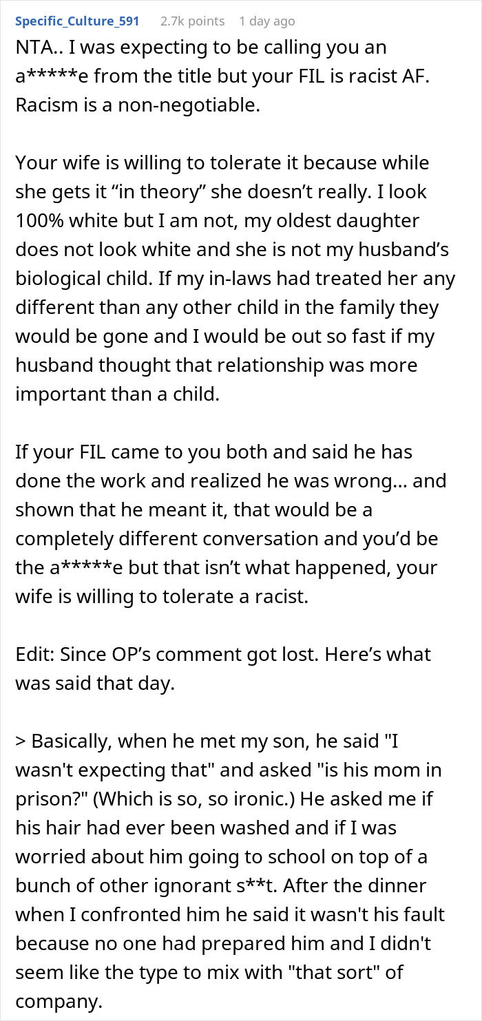 “I Told Her That Was How I Felt”: Husband Makes His Wife Cry By Valuing Her Less As A Person After She Talked With Her Racist Father