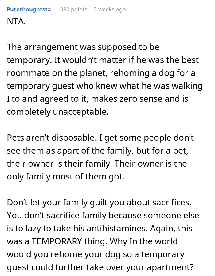 Guy Welcomes Girlfriend’s Jobless Brother Into His Home, Kicks Them Both Out When They Ask Him To Get Rid Of His Dog Guy Welcomes Girlfriend’s Jobless Brother Into His Home, Kicks Them Both Out When They Ask Him To Get Rid Of His Dog