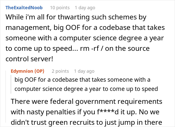 Person Maliciously Complies With HQ’s Demand To Teach “Their Guy” A Year’s Worth Of IT In Just One Week