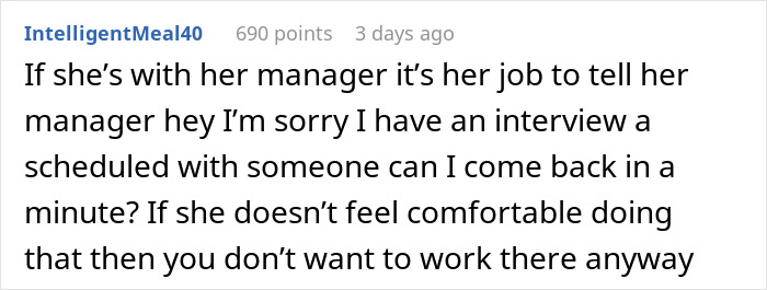 Person Shows Up For Interview Only To Be Met With Hostility And Forced To Wait 30 Minutes, Decides To Leave Person Shows Up For Interview Only To Be Met With Hostility And Forced To Wait 30 Minutes, Decides To Leave