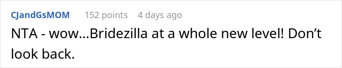"Two Of The Bridesmaids Stormed Off": Woman Refuses To Participate In Wedding After Hearing Bride's Delusional Expectations, Gets Called All Kinds Of Rude Names "Two Of The Bridesmaids Stormed Off": Woman Refuses To Participate In Wedding After Hearing Bride's Delusional Expectations, Gets Called All Kinds Of Rude Names