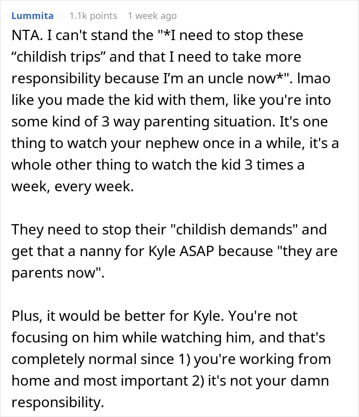 Guy Tries To Help Out Brother's Family By Taking Care Of Their "Demon Child", Finally Snaps After They Show How Entitled They Are Guy Tries To Help Out Brother's Family By Taking Care Of Their "Demon Child", Finally Snaps After They Show How Entitled They Are