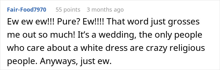 Guy Insists His Fiancée Wear A Red Wedding Dress As She's Not A Virgin And Would Be "Deceiving Guests", Gets Dumped Instead