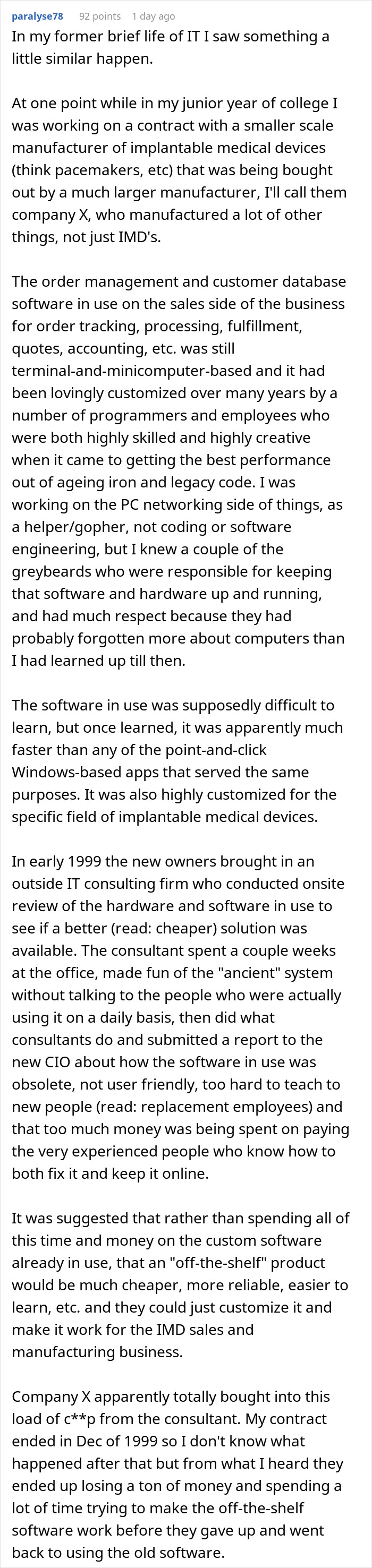 Person Maliciously Complies With HQ’s Demand To Teach “Their Guy” A Year’s Worth Of IT In Just One Week