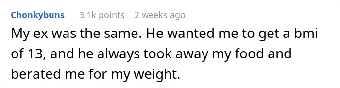 Wife Gains 4kg And Her Husband Keeps Pointing Out That He “Likes Them Petite”, So She Bites Back