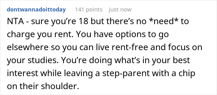 “My Mother Keeps Crying”: Man Asks Stepson To Start Paying Rent A Day After He Turns 18, He Moves In With His Aunt Instead