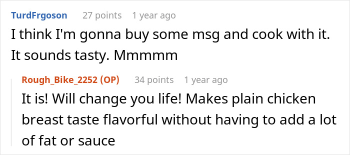 Woman Loses It After She Finds Out A Coworker's Meal She Helped Herself To Contained MSG, Takes Her To HR Woman Loses It After She Finds Out A Coworker's Meal She Helped Herself To Contained MSG, Takes Her To HR