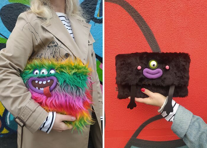 I Made Crazy Monster Clutch Bags (8 Pics)