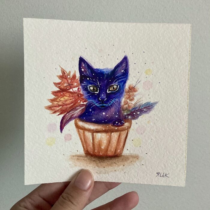 I’m An Artist And I Create Small Animal Paintings (10 Pics)