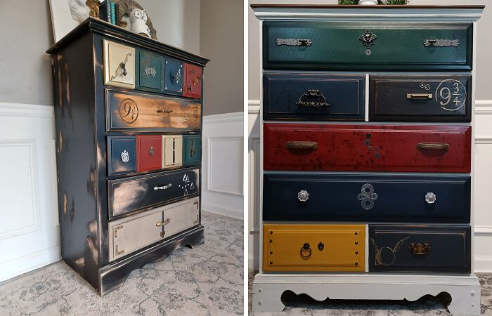 I Created 3 Unique Chests Honoring The Wizarding World Of Harry Potter