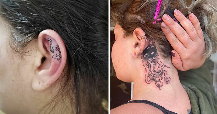 105 Ear Tattoo Ideas You’d Want To Consider Having Done