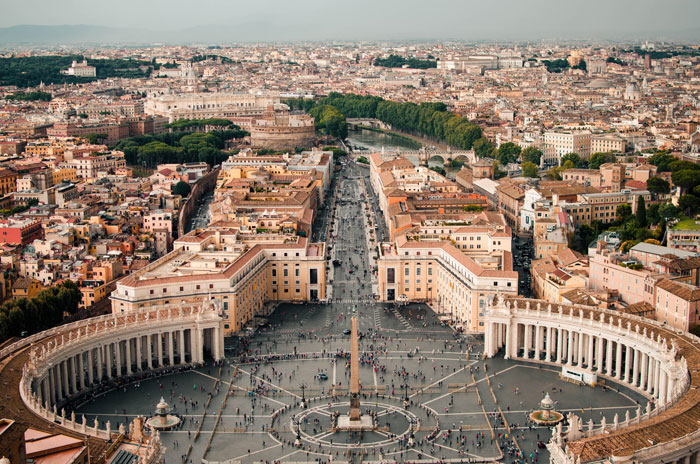 Vatican City, The Smallest Country In The World, Is Inside Rome