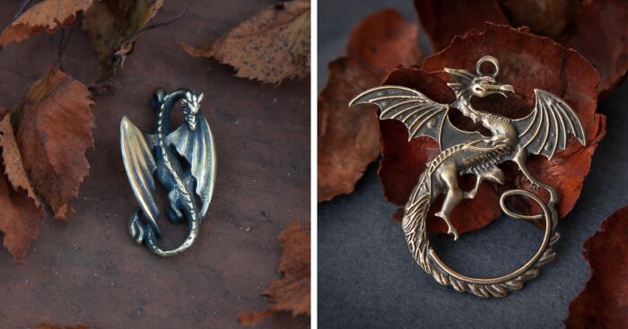 My Passion For Dragon Jewelry: The Creation Of The Dragon Collection (8 Pics)