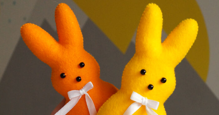 Easter Is Coming, And I’m Getting Ready For It – I Made These Cute Felt Bunnies