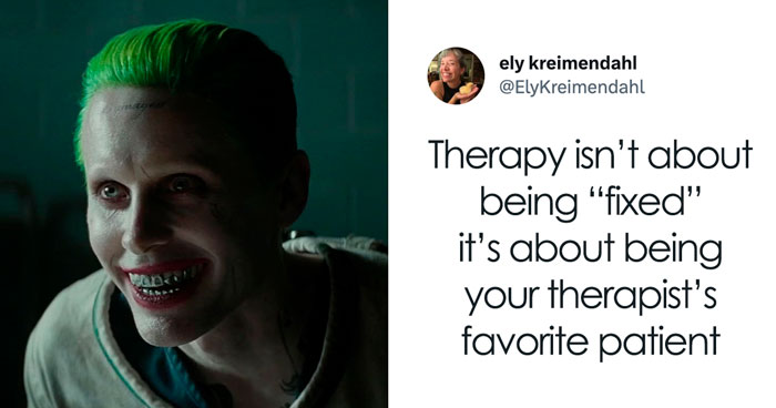 90 Funny Tweets About Therapy That Look At The Bright Side Of It