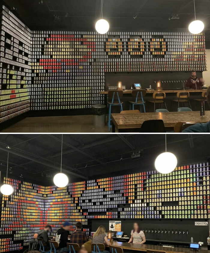 My Local Brewery Updated Their Mario Beer Wall To A Zelda Beer Wall
