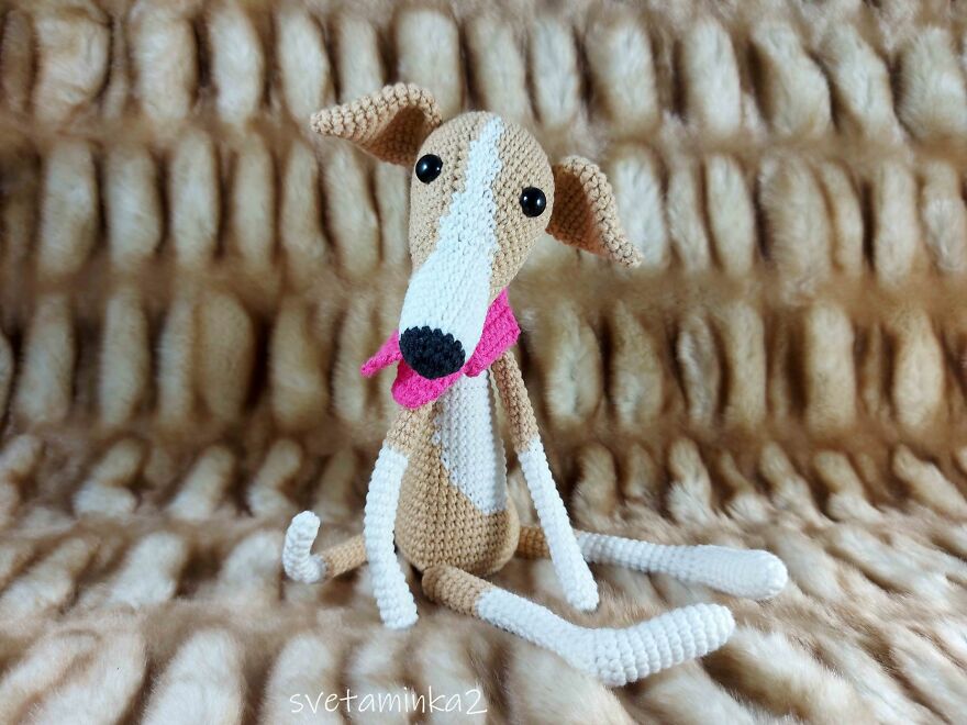 I Created An Amigurumi Pattern To Crochet Cool Greyhound Dogs. Just Look At How Cute They Are! I Created An Amigurumi Pattern To Crochet Cool Greyhound Dogs. Just Look At How Cute They Are!