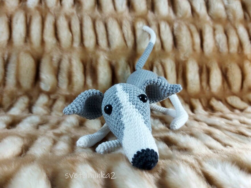 I Created An Amigurumi Pattern To Crochet Cool Greyhound Dogs. Just Look At How Cute They Are! I Created An Amigurumi Pattern To Crochet Cool Greyhound Dogs. Just Look At How Cute They Are!
