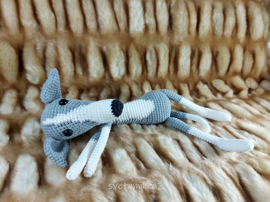 I Created An Amigurumi Pattern To Crochet Cool Greyhound Dogs. Just Look At How Cute They Are! I Created An Amigurumi Pattern To Crochet Cool Greyhound Dogs. Just Look At How Cute They Are!