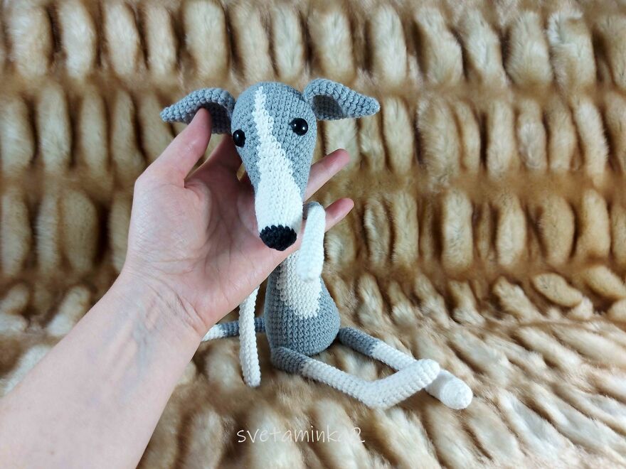 I Created An Amigurumi Pattern To Crochet Cool Greyhound Dogs. Just Look At How Cute They Are! I Created An Amigurumi Pattern To Crochet Cool Greyhound Dogs. Just Look At How Cute They Are!