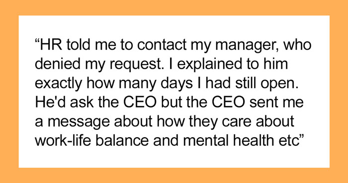 “You Have To Use Your Vacation Days”: Employee Makes Company Backpedal After Saying They Can’t Cash In Their Unused Vacation Days