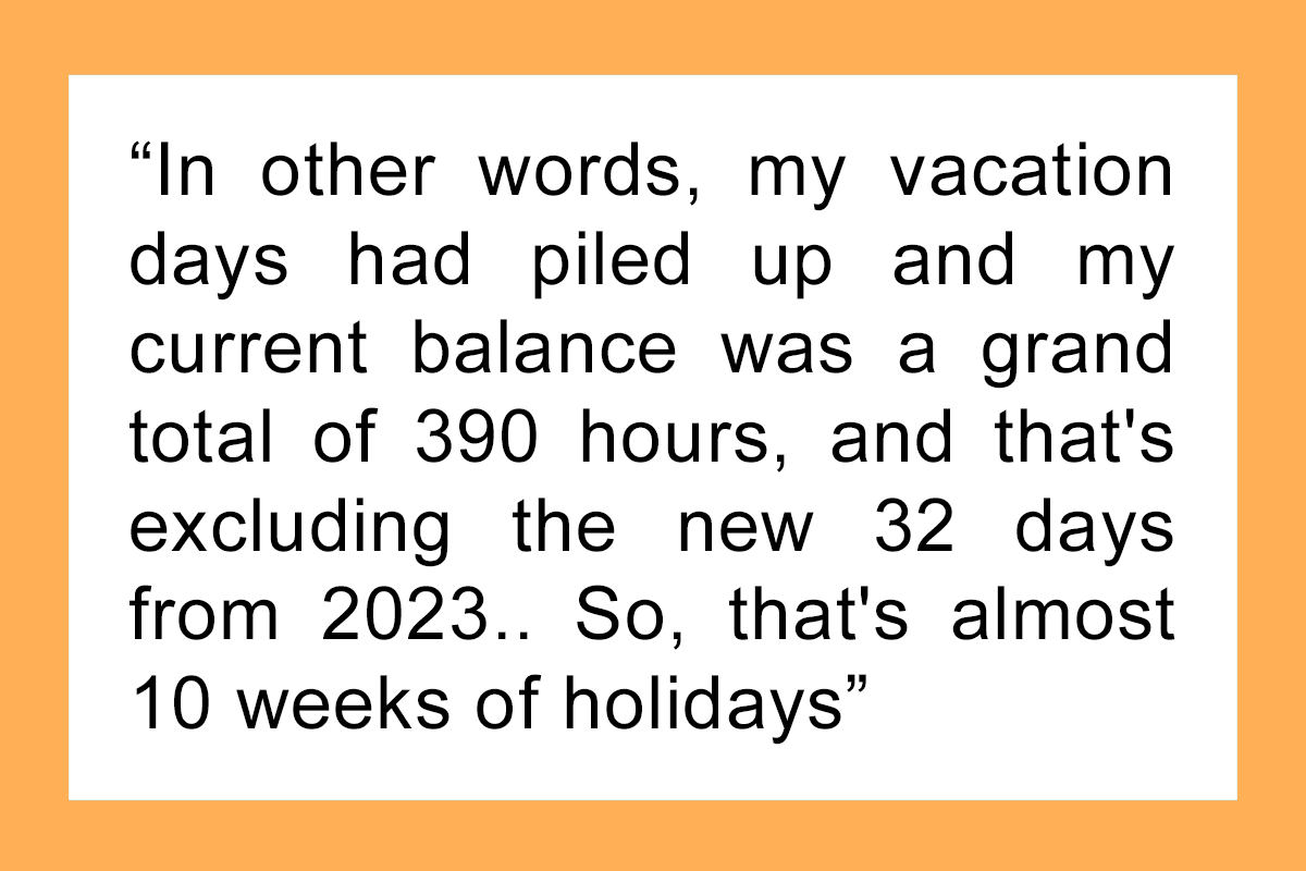  You Have To Use Your Vacation Days Employee Makes Company Backpedal