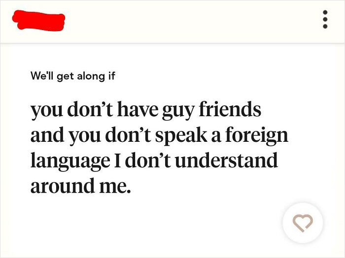 I Love When Guys Throw Up Their Red Flags Right Away