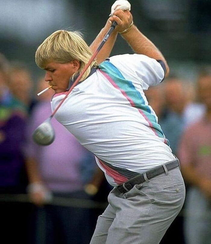 I Know, The First Five Days After The Weekend Are Always The Hardest, But Just Keep Hustling. It Worked Out Well For Long John At The 1992 British Open