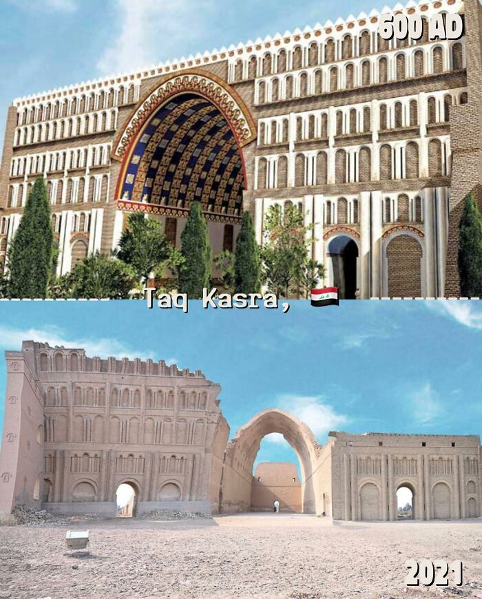 If You Like To Travel The World, You Could Go Visit Ctesiphon, Which Was Once The Largest City In The World, Built By The Parthians (Known For Having Taken Over The World A Few Times Over The Course Of World History) And The The World’s Largest Single Span Unreinforced Brick Arch