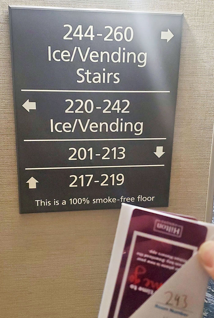 These Hotel Floor Directions