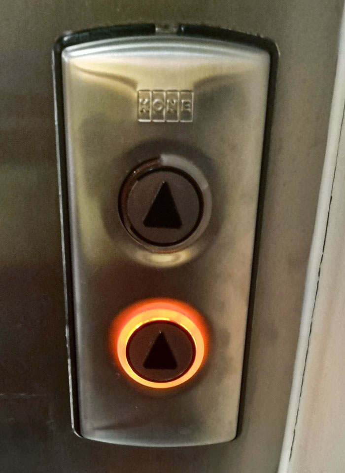 These Elevator Buttons In My Hotel